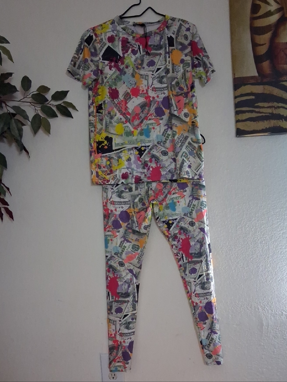 Money Print 2 Piece Set